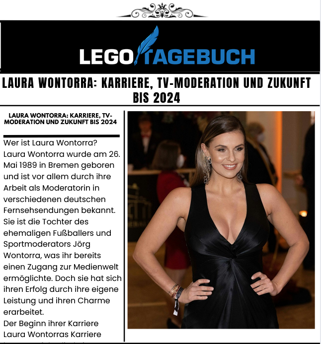 Laura Wontorra: Karriere, TV-Moderation und Zukunft bis 2024